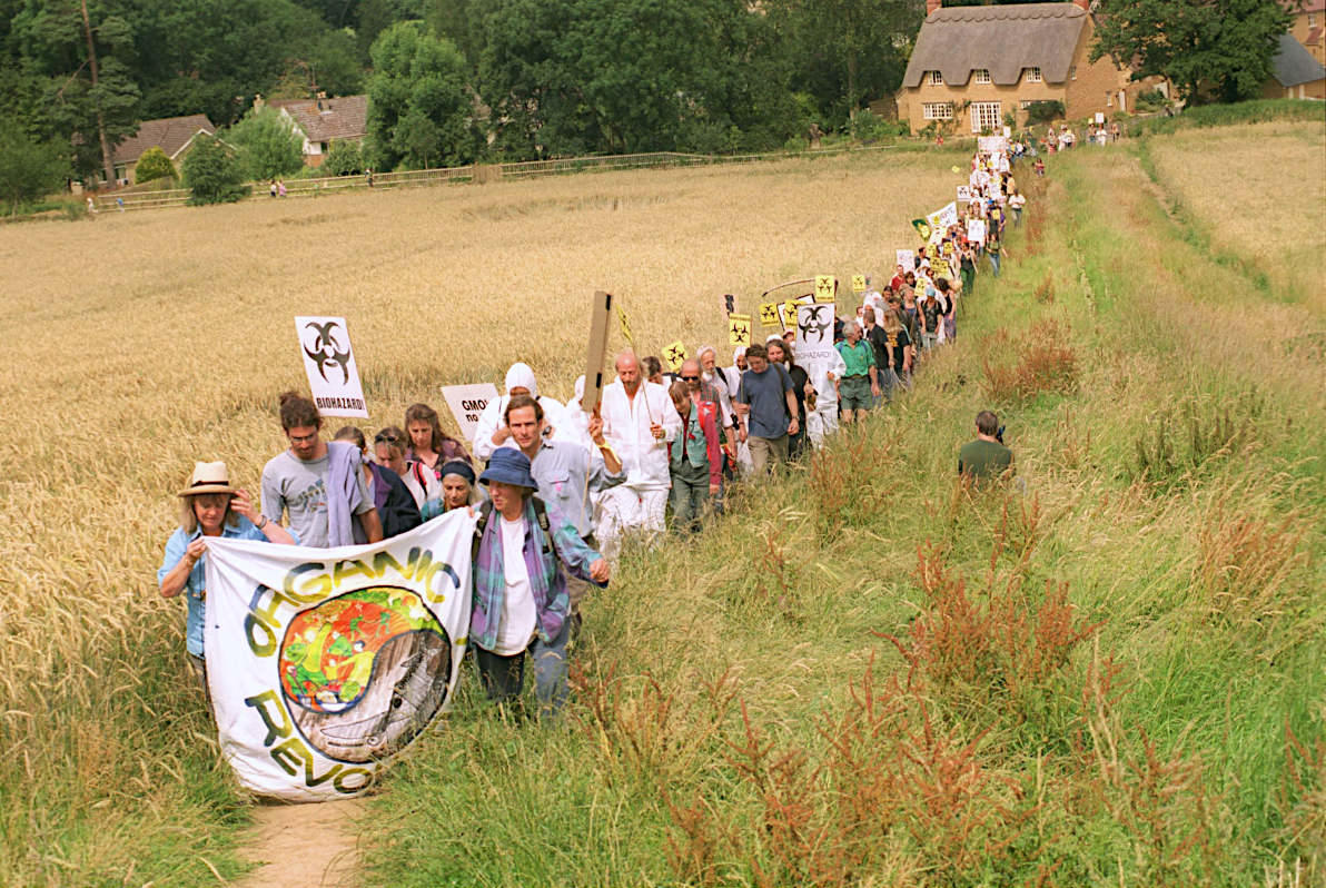 Anti-GM Crop Protest