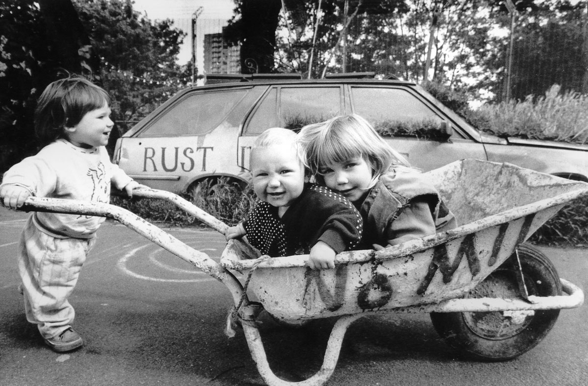 Claremont Road anti M11 Link Road Protest 1994