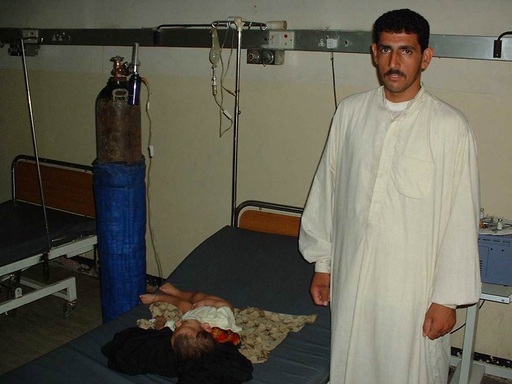 Inside an Iraqi hospital after the 2003 invasion